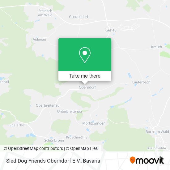 Sled Dog Friends Oberndorf E.V. map