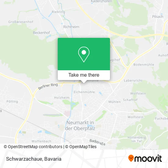 Карта Schwarzachaue