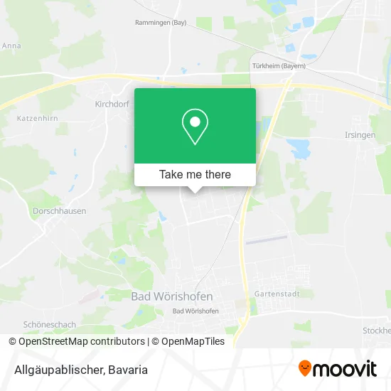 Карта Allgäupablischer
