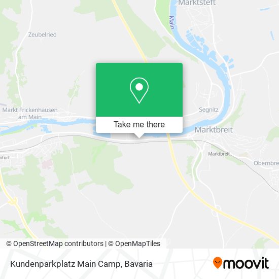 Kundenparkplatz Main Camp map