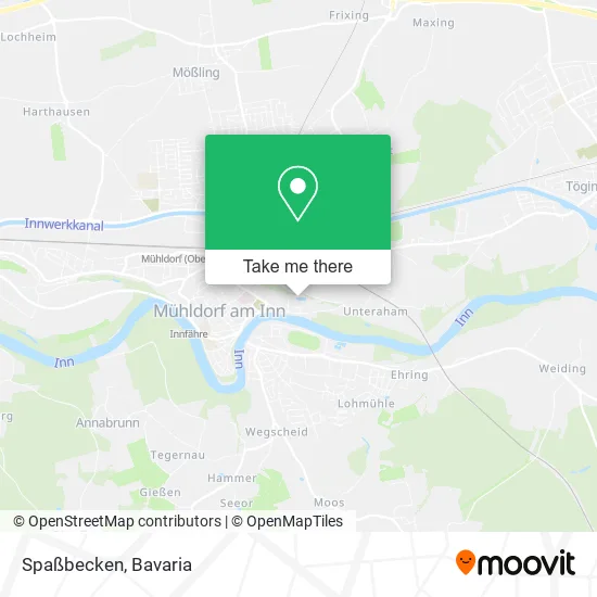 Карта Spaßbecken