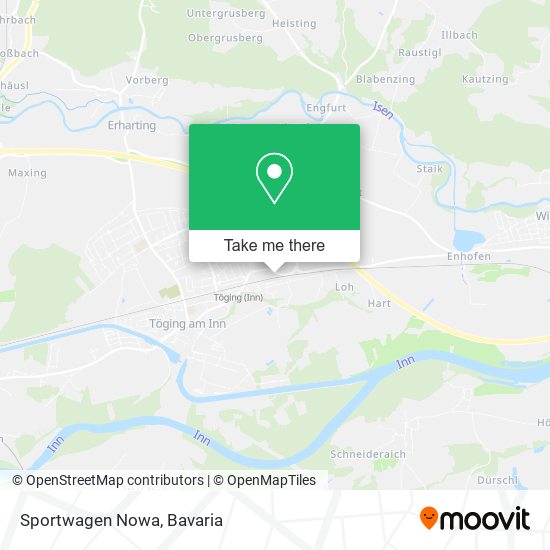 Sportwagen Nowa map