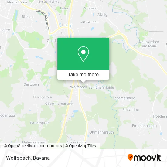 Карта Wolfsbach
