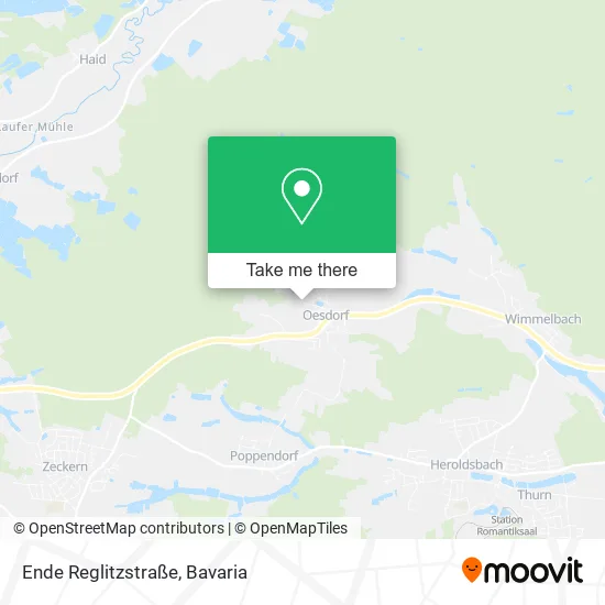 Карта Ende Reglitzstraße