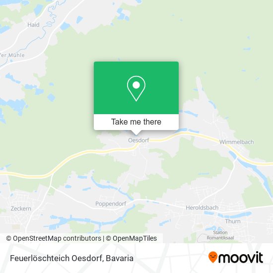 Feuerlöschteich Oesdorf map