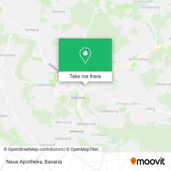 Карта Neue Apotheke