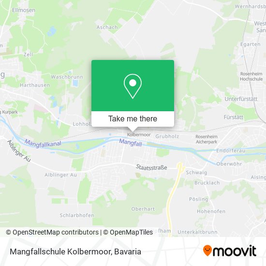 Mangfallschule Kolbermoor map