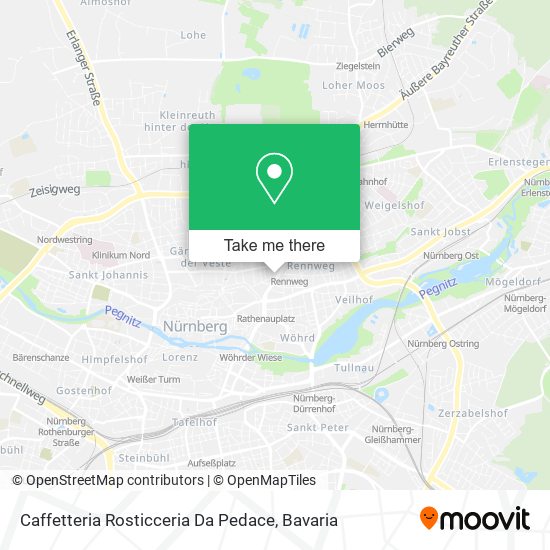 Caffetteria Rosticceria Da Pedace map