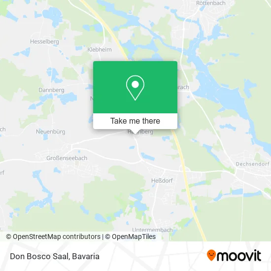 Карта Don Bosco Saal