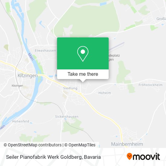 Seiler Pianofabrik Werk Goldberg map