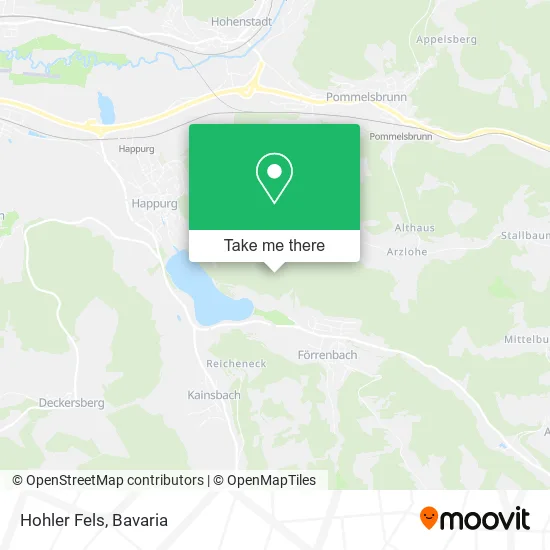 Карта Hohler Fels