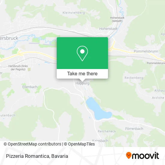 Карта Pizzeria Romantica
