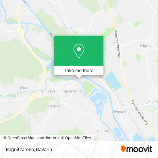 Карта Regnitzarena