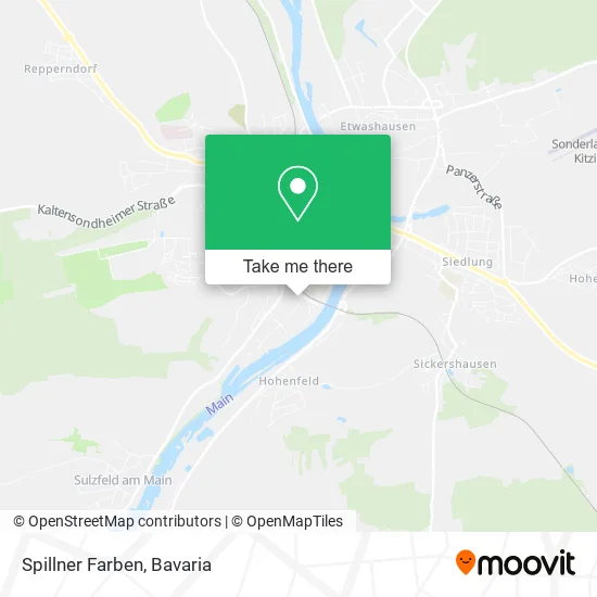 Карта Spillner Farben