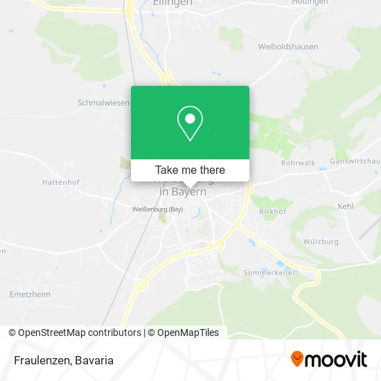 Карта Fraulenzen