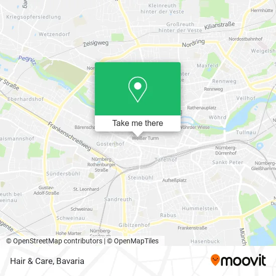 Карта Hair & Care