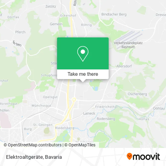 Карта Elektroaltgeräte