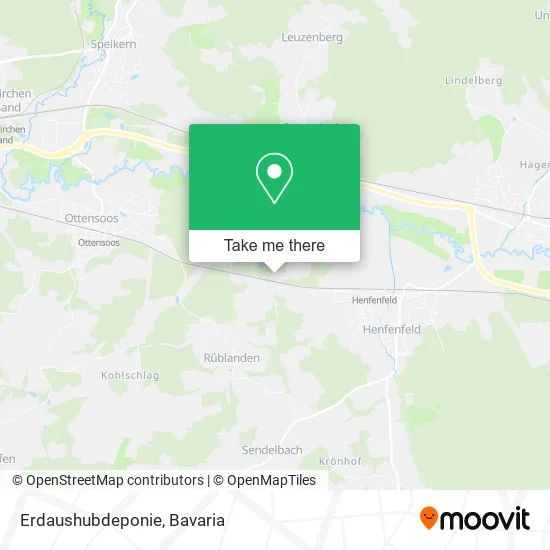 Карта Erdaushubdeponie