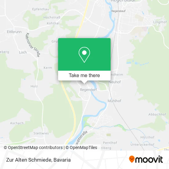 Карта Zur Alten Schmiede