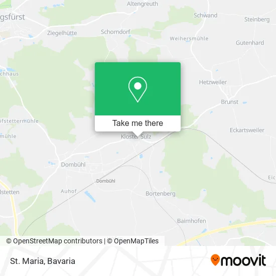 Карта St. Maria