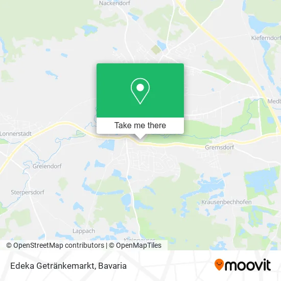 Карта Edeka Getränkemarkt
