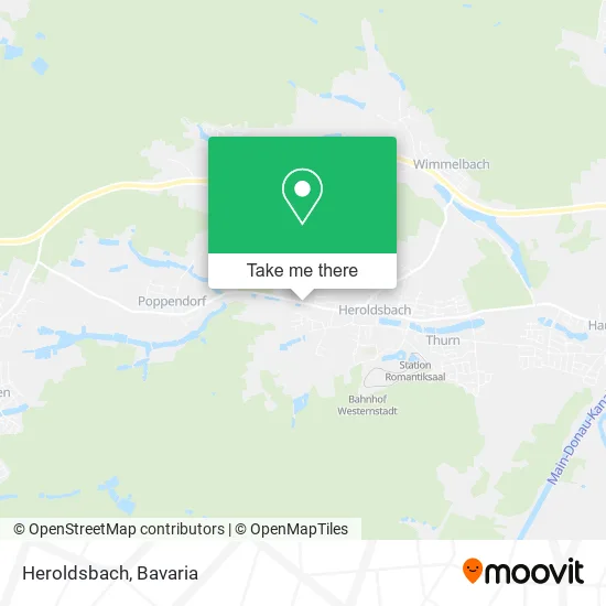 Карта Heroldsbach