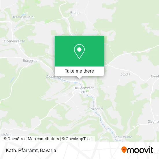 Карта Kath. Pfarramt