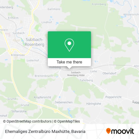 Ehemaliges Zentralbüro Maxhütte map