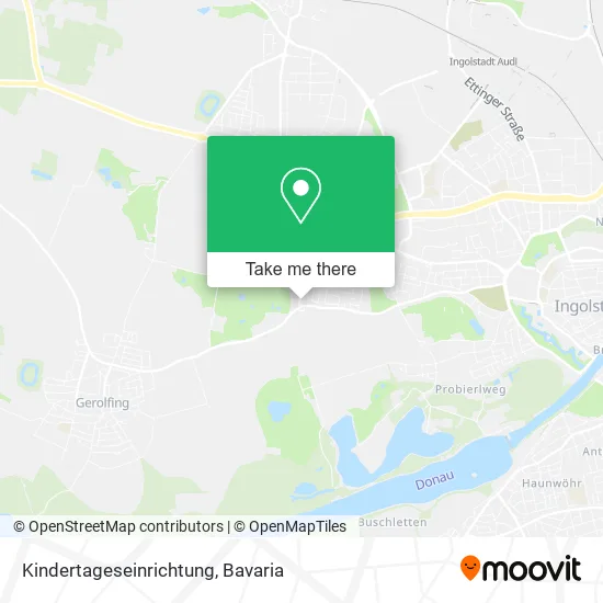 Карта Kindertageseinrichtung