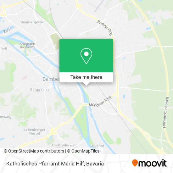 Карта Katholisches Pfarramt Maria Hilf