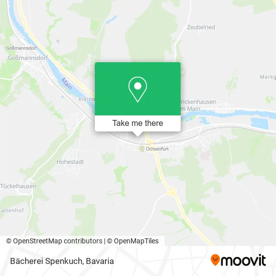 Карта Bächerei Spenkuch