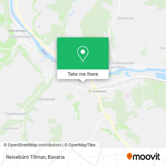 Карта Reisebüro Tilman