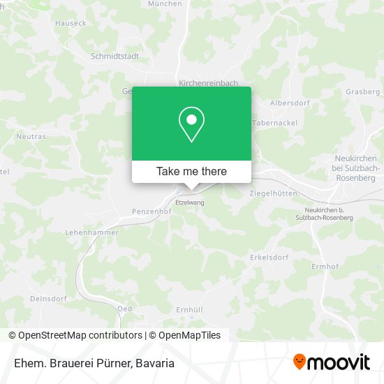 Ehem. Brauerei Pürner map