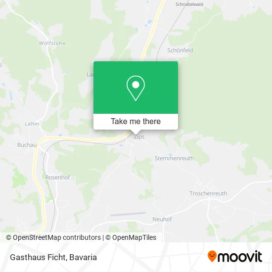 Карта Gasthaus Ficht