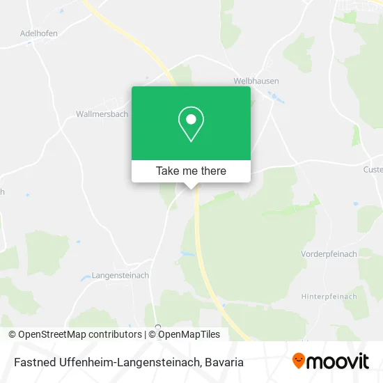 Карта Fastned Uffenheim-Langensteinach