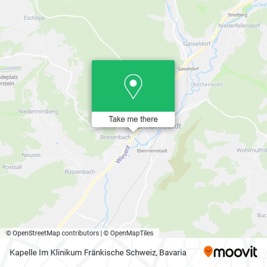 Kapelle Im Klinikum Fränkische Schweiz map