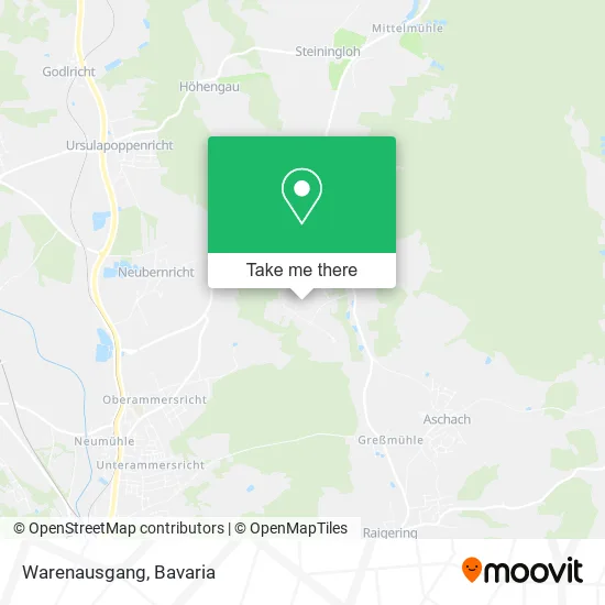 Карта Warenausgang