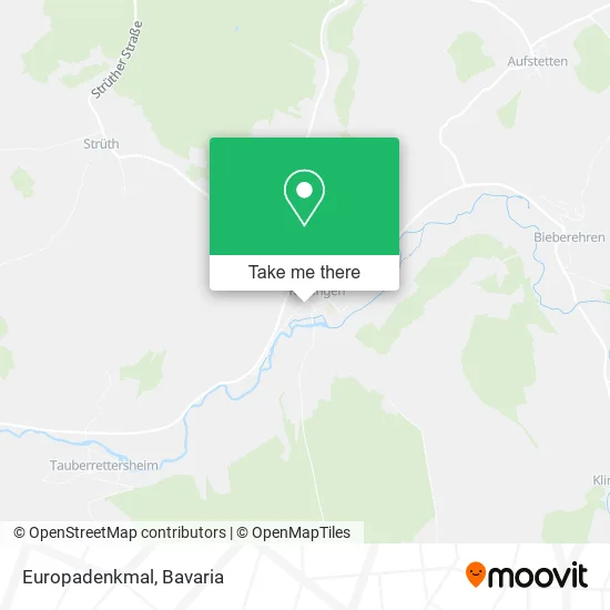 Карта Europadenkmal