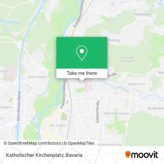 Карта Katholischer Kirchenplatz