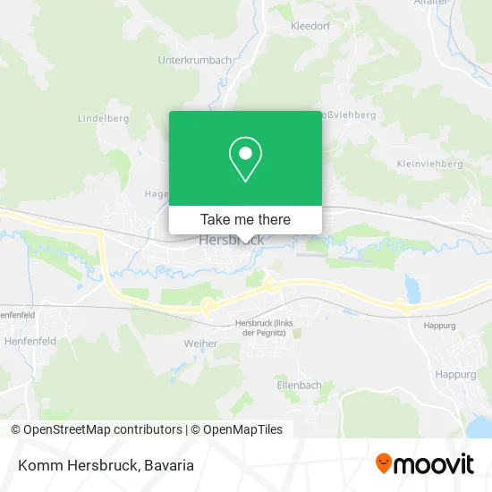Карта Komm Hersbruck
