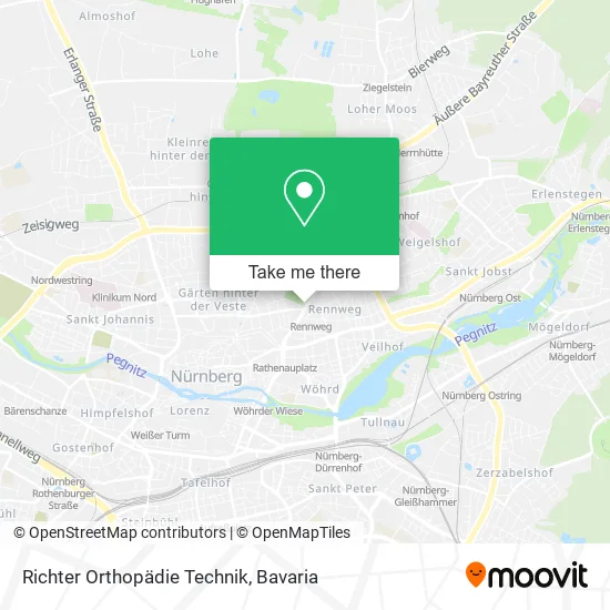 Карта Richter Orthopädie Technik