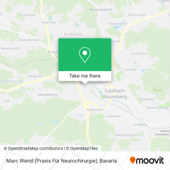 Карта Marc Wenzl (Praxis Für Neurochirurgie)