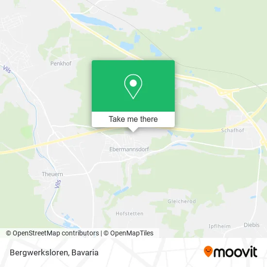 Карта Bergwerksloren
