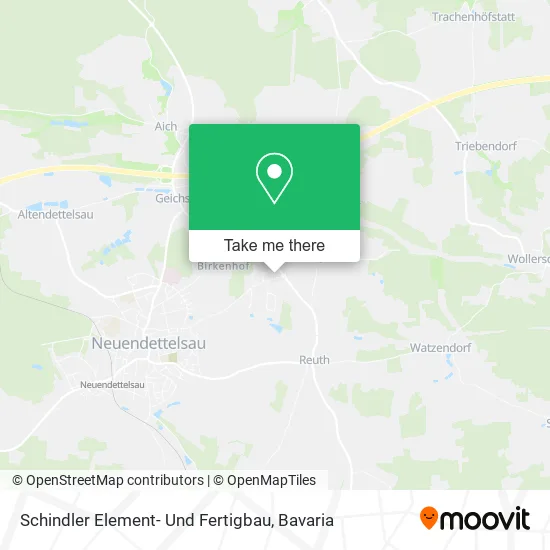 Карта Schindler Element- Und Fertigbau