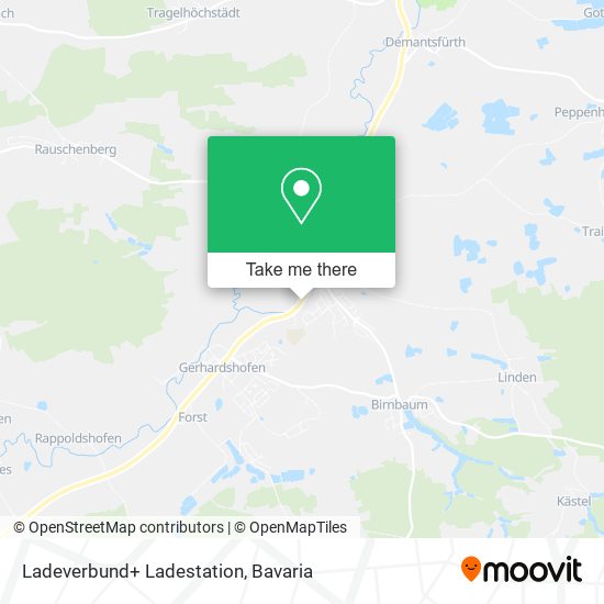 Ladeverbund+ Ladestation map