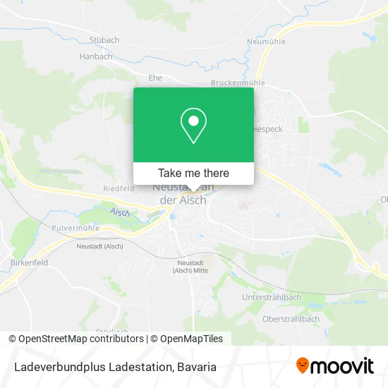 Карта Ladeverbundplus Ladestation