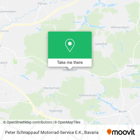 Карта Peter Schnappauf Motorrad-Service E.K.