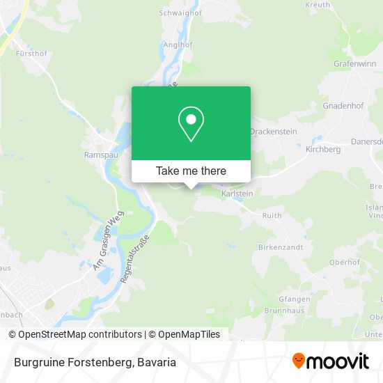 Карта Burgruine Forstenberg