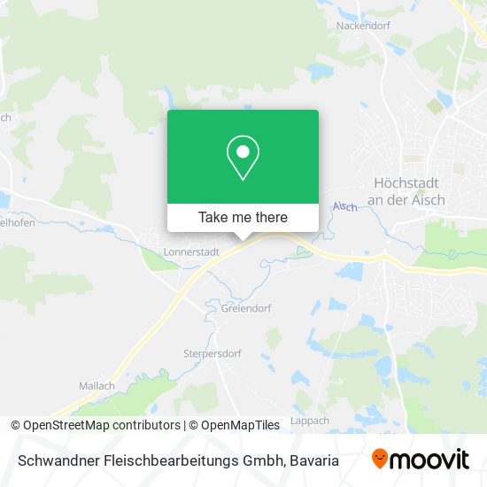 Schwandner Fleischbearbeitungs Gmbh map