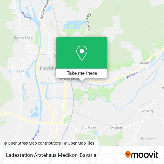 Ladestation Ärztehaus Medikon map